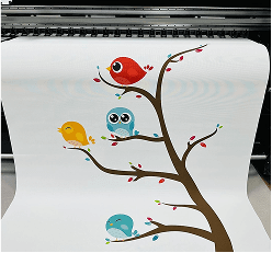 Decorative birds illustration